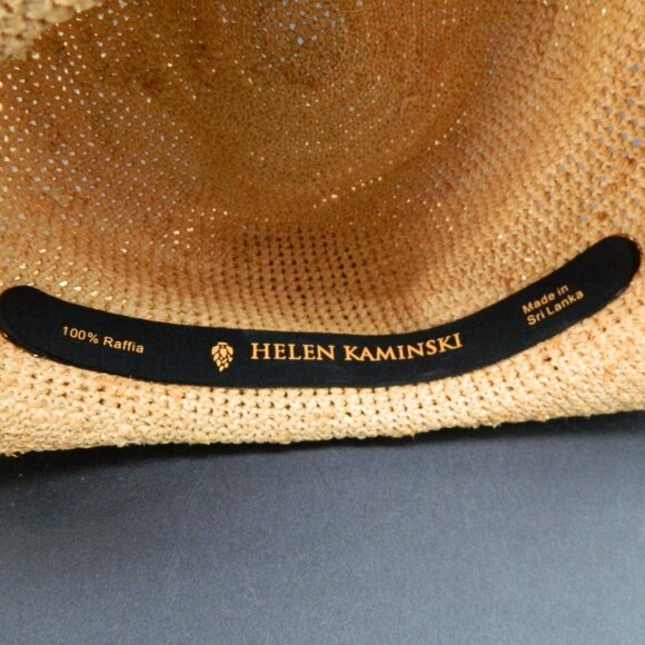 Helen Kaminski 100% Raffia Hat, made in Sri Lanka - Picture 6 of 13